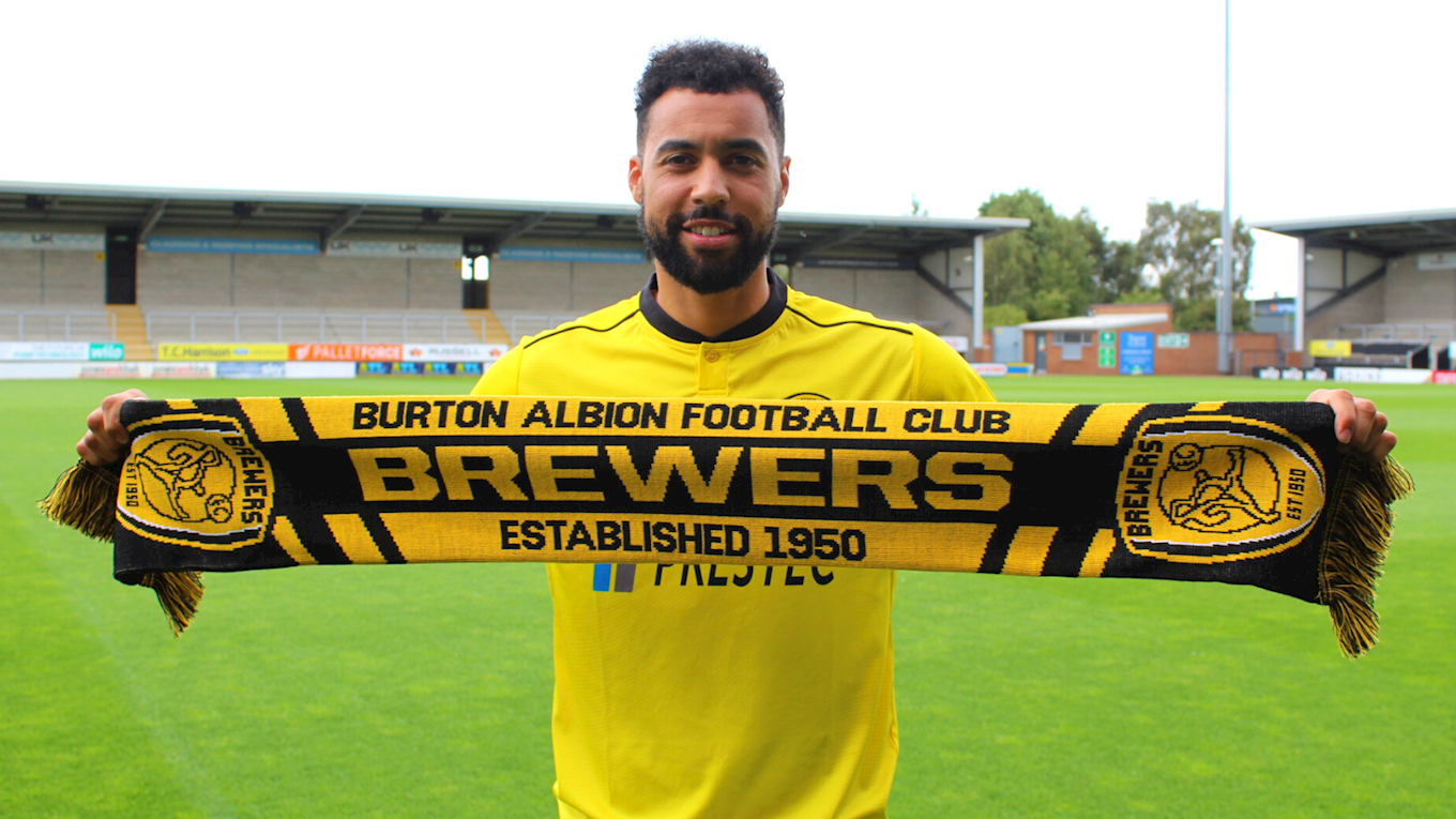 Burton Albion Sign Striker Kane Hemmings News Burton Albion