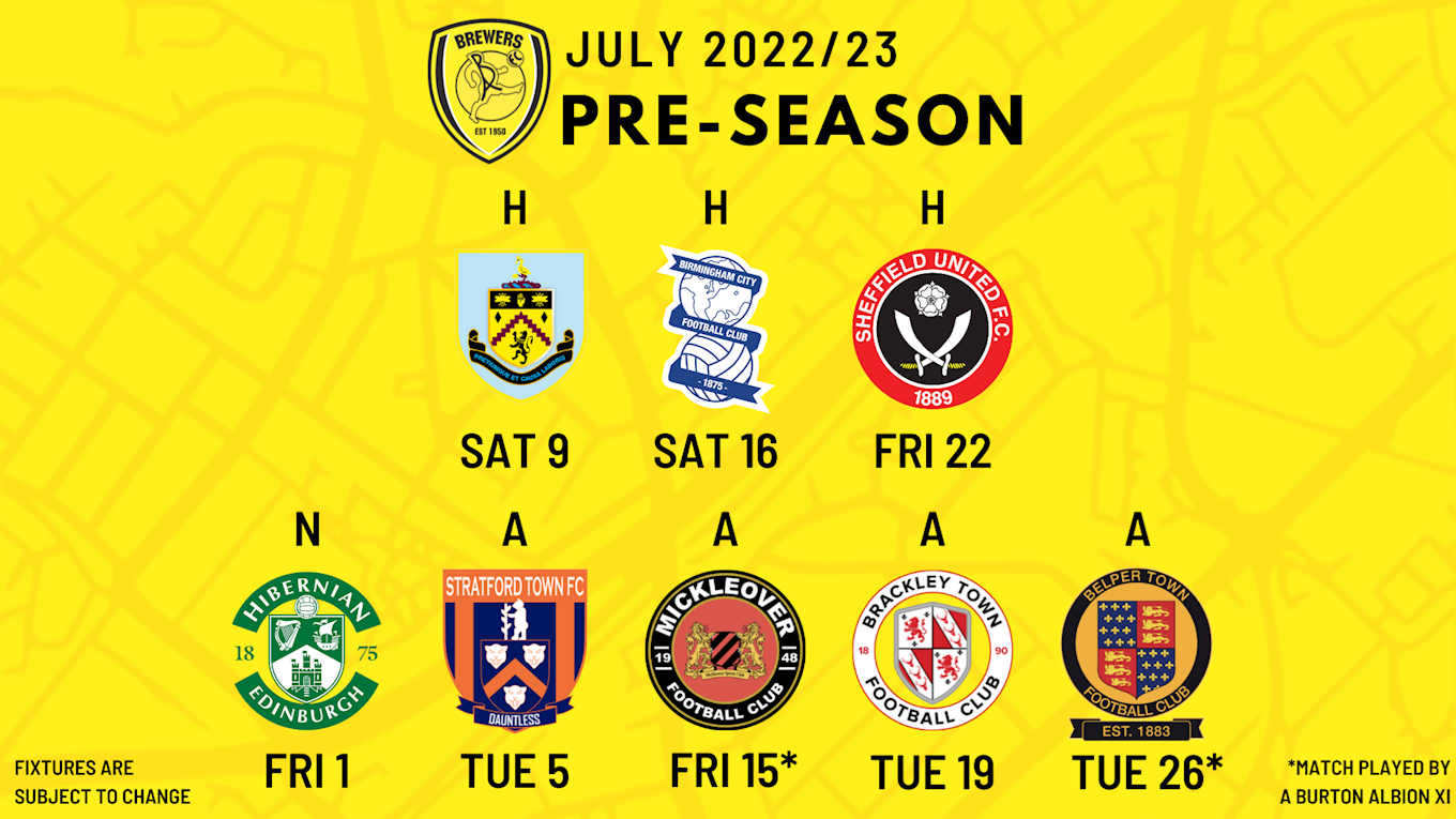 PRE-SEASON 22/23 MORE FRIENDLY MATCHES LINED UP - News