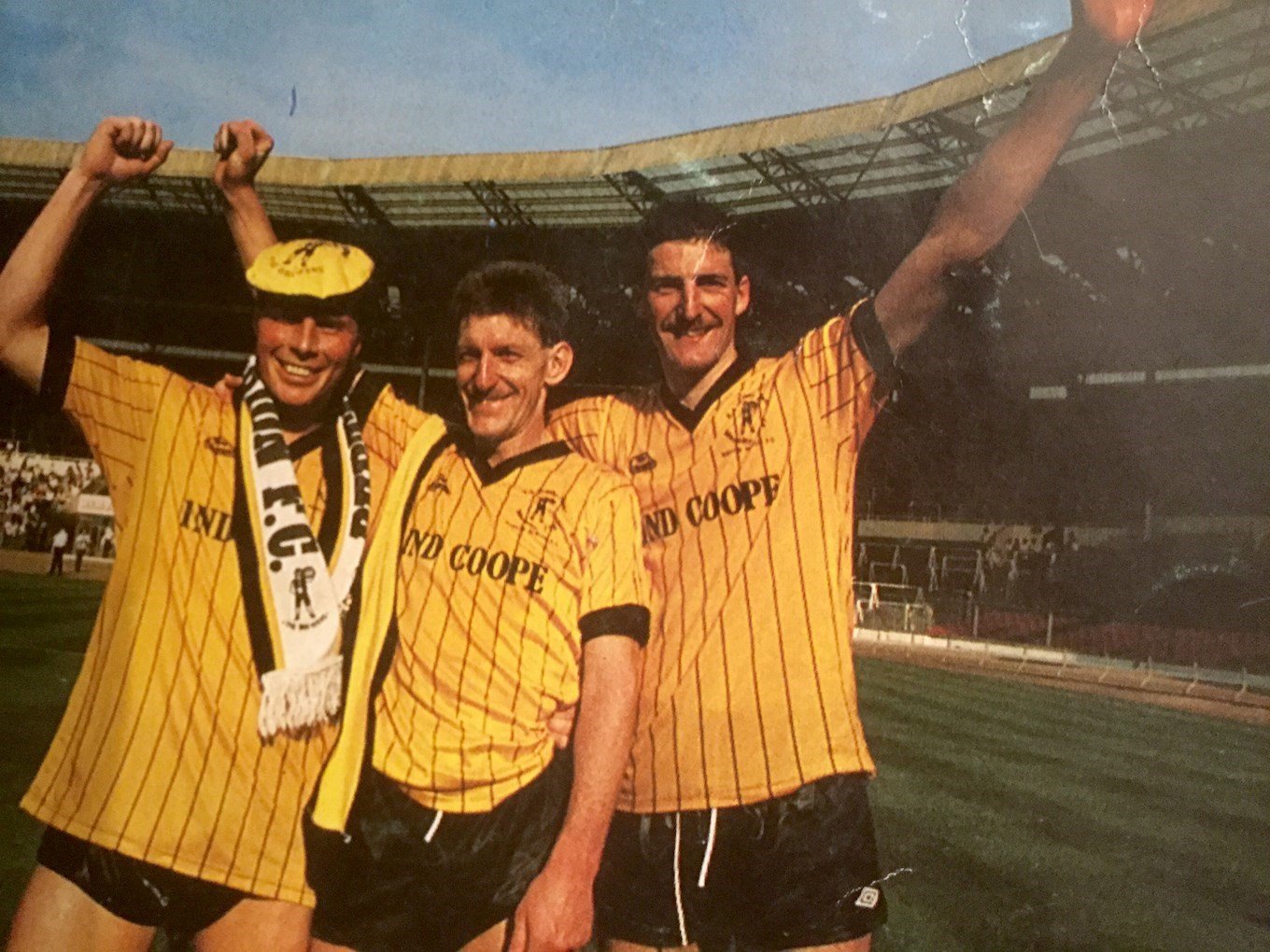 Burton Albion made it to the FA Trophy final in 1987.