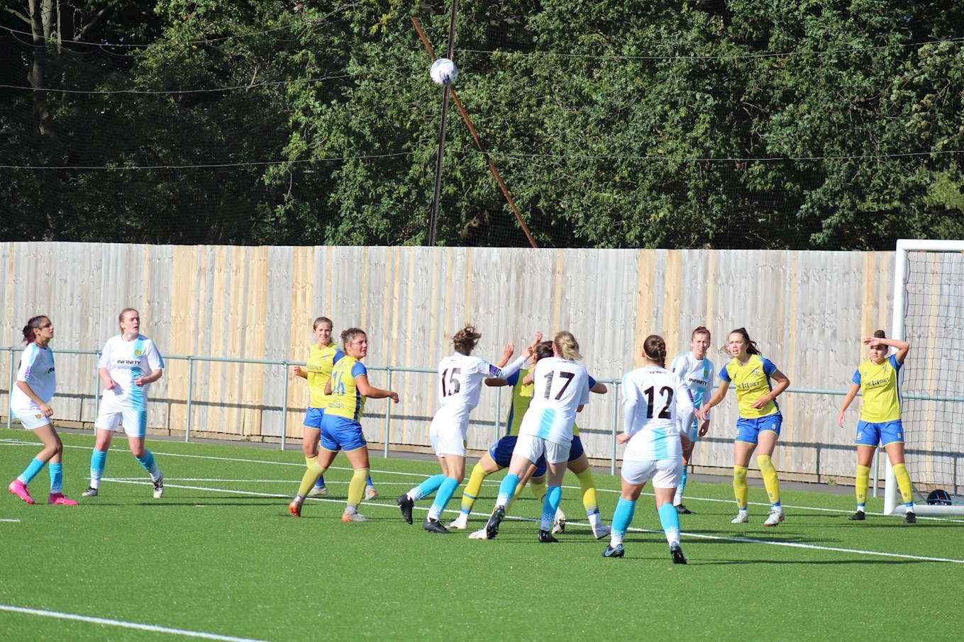 BURTON Albion taking on Solihull Moors in FAWNL action
